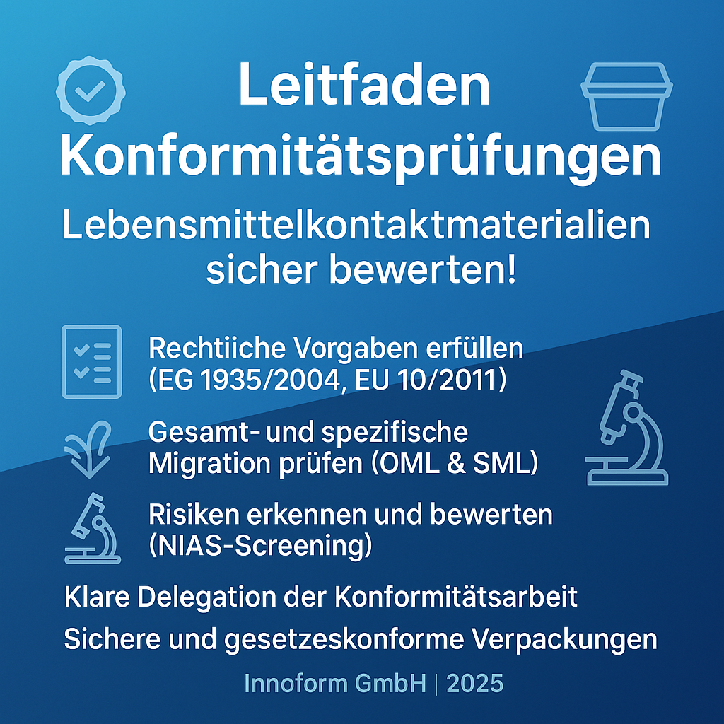 Whitepaper: Konformitätsprüfungen an Lebensmittelkontaktmaterialien