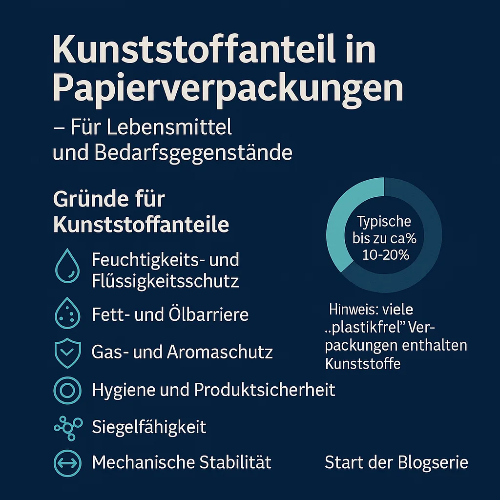 Kunststoffanteil in Papierverpackungen Teil 1