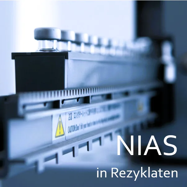 NIAS in Rezyklaten bei Innoform sicher prüfen.