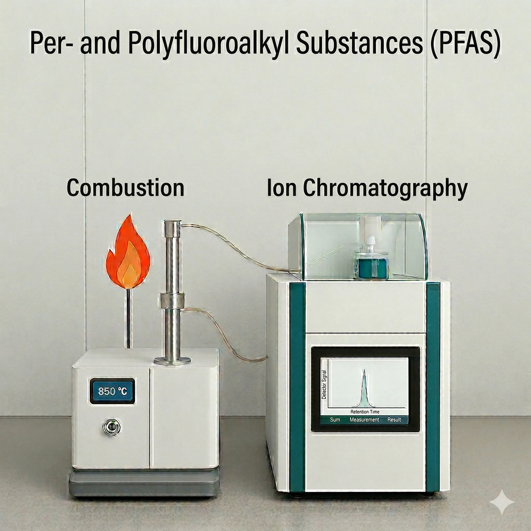 NEW: PFAS analysis using total fluorine determination