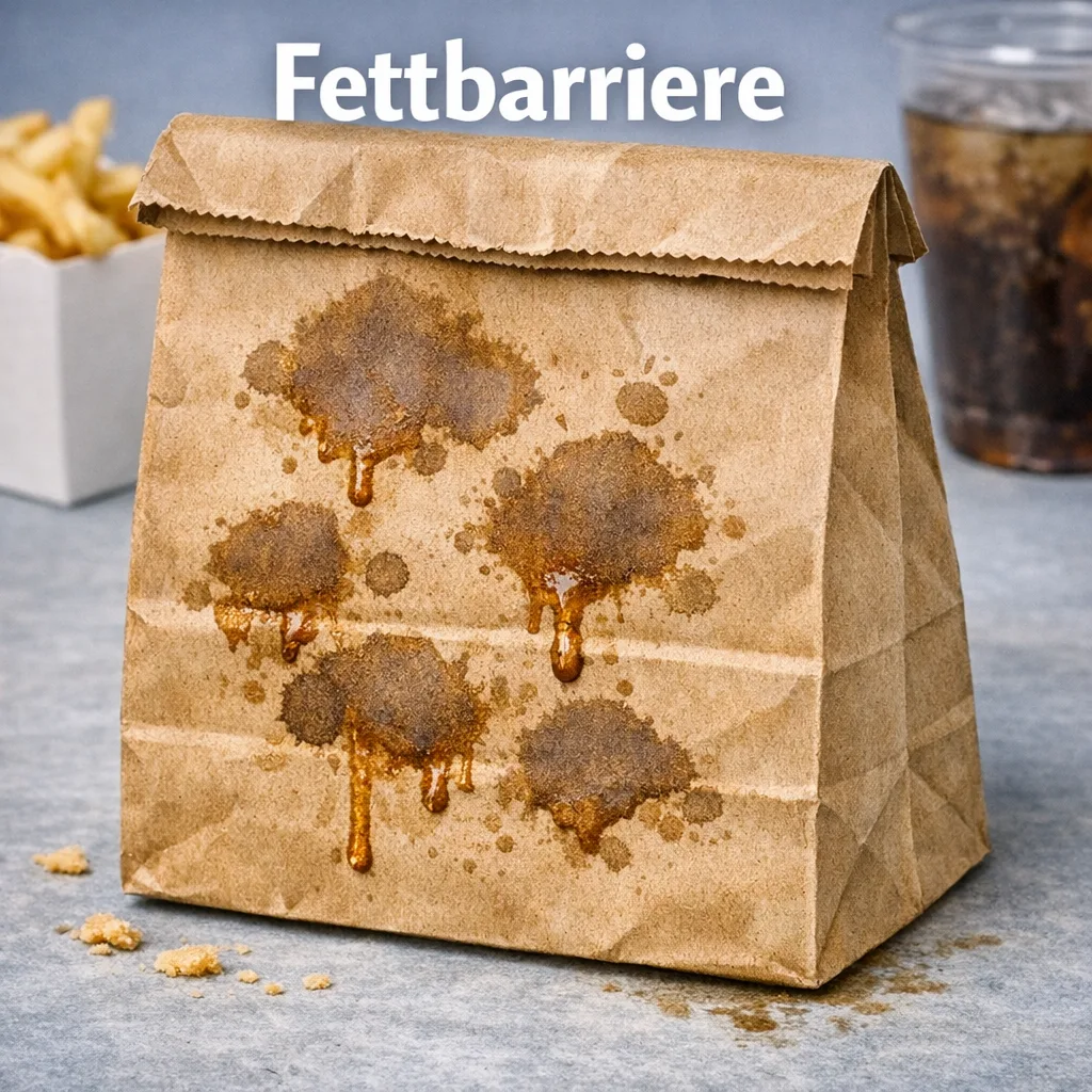 Visual Fettbarriere - fettiger Beutel