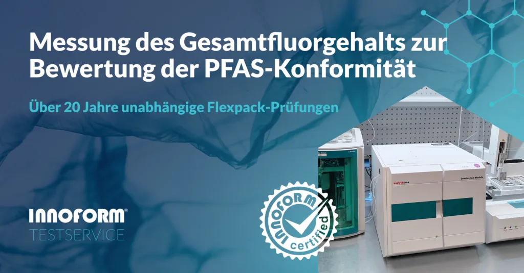 Messung des Gesamtfluorgehaltes zur Bewertung der PFAS Konformität