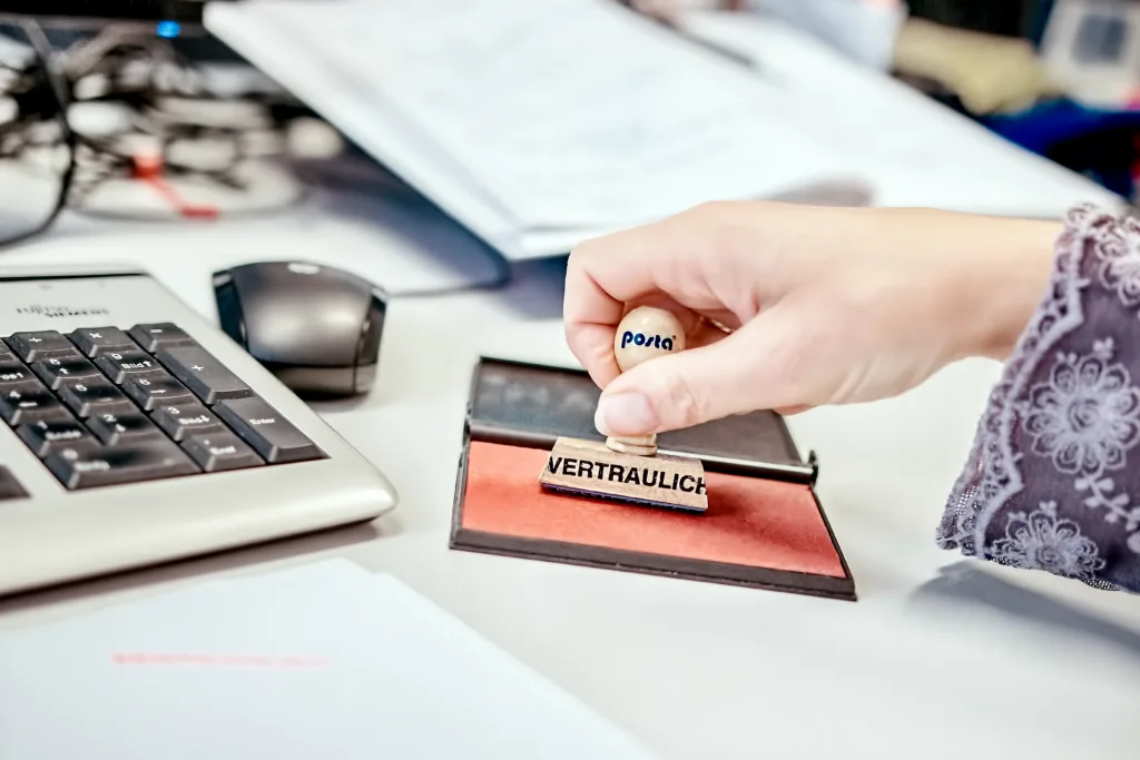 Vertrauliche Daten prüfen wir für Konformitätsarbeit