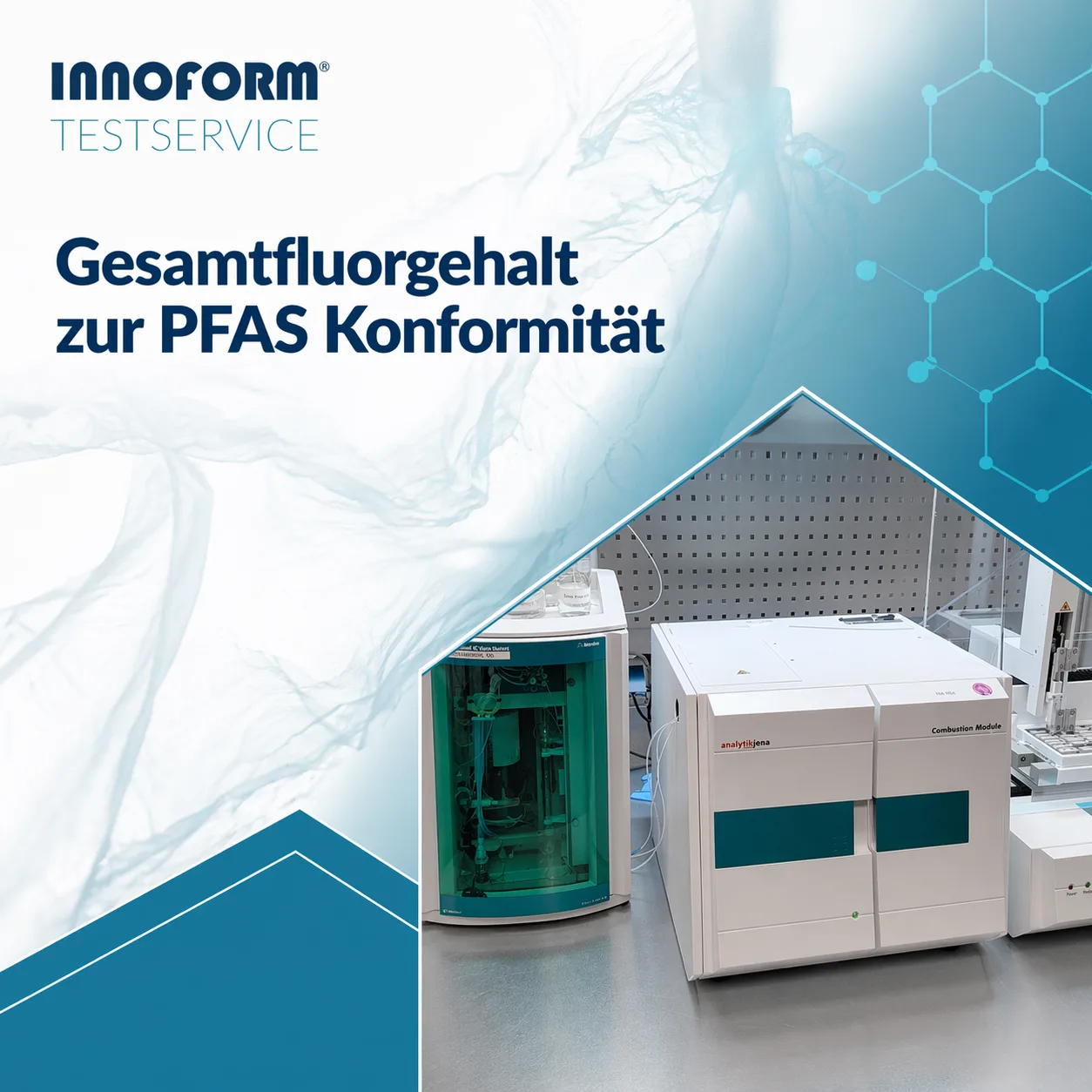 PFAS Konformität durch Gesamtrfluorgehelt